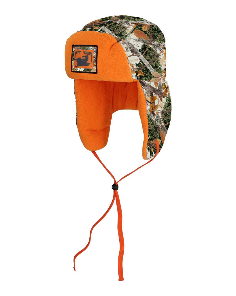 BUSH head gear ブッシュヘッドギアフリース耳あて帽子 約58cm Actualbush Head Jacket