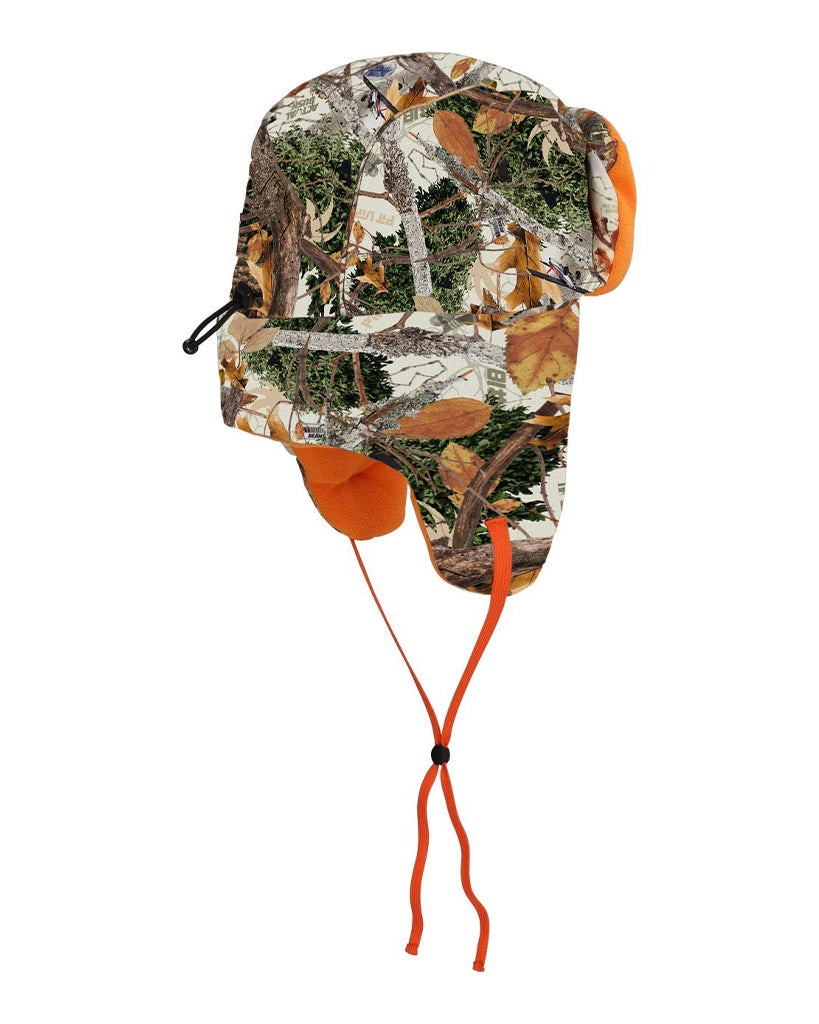 BUSH head gear ブッシュヘッドギアフリース耳あて帽子 約58cm Actualbush Head Jacket