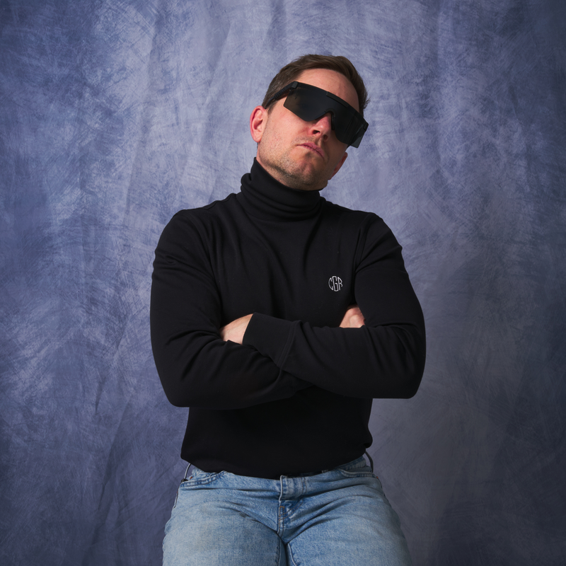 Regular / HDPV Polarized Mirror | stevehandjobs_privatefile.JPG | The Blacking Out Original 2.0 Regular HDPV Polarized Mirror, shield style sunglasses from Pit Viper, polarized sunglasses from Pit Viper