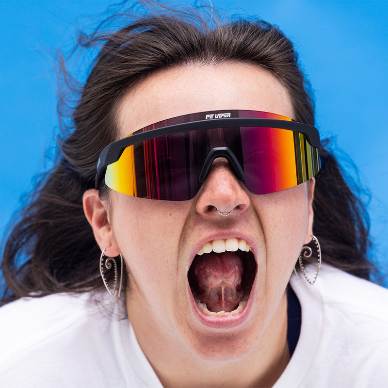 / Polarized Rainbow | AHHH.JPG | The Exec Skysurfer with a Polarized Rainbow lens from Pit Viper Sunglasses