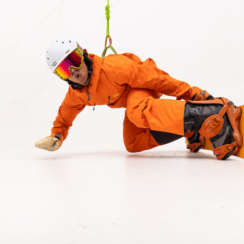 Large / Smoke | ur_mom.JPG | Person snowboarding wearing The French Fry Goggles from Pit Viper Sunglasses