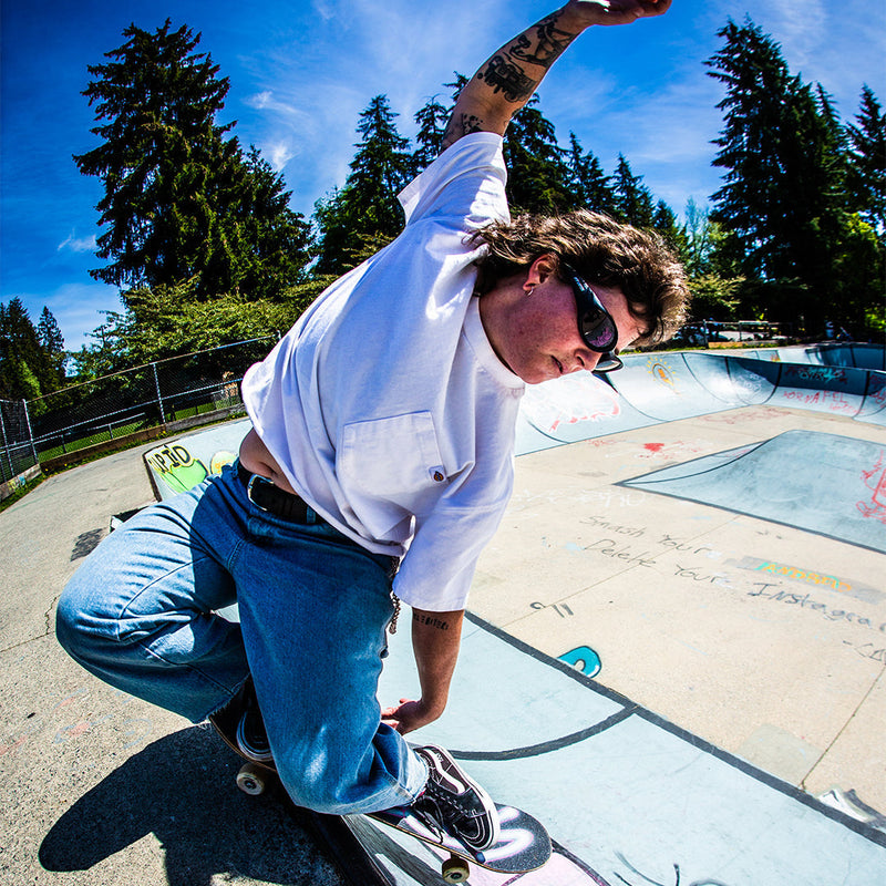 / Smoke | Redlight.JPG | Woman skateboarding wearing Pit Viper Sunglasses