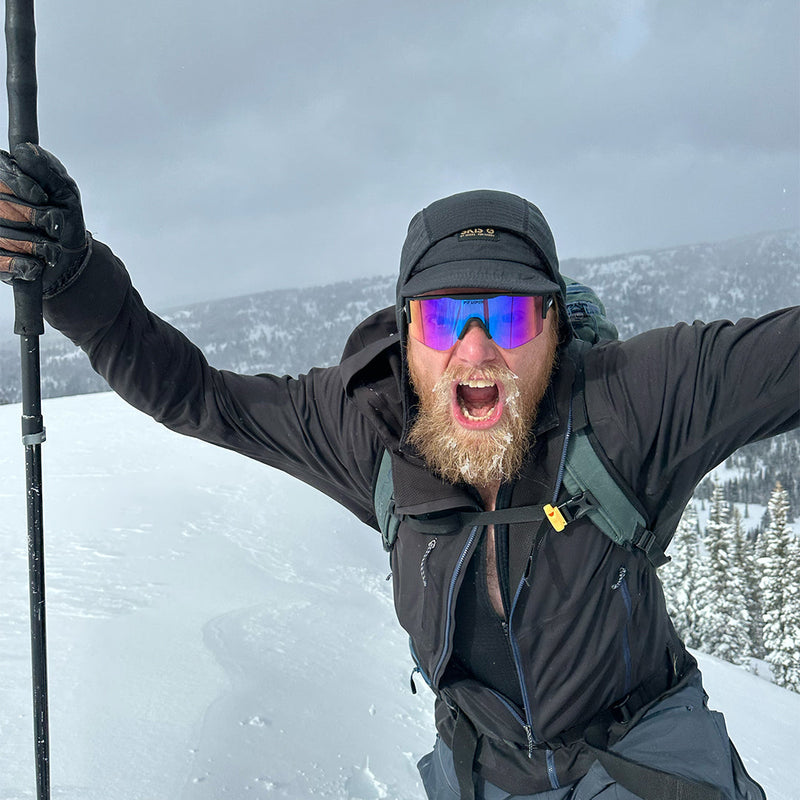 / Smoke | no_not_this_image.JPG | Man in the snow wearing The Exec Try-Hard from Pit Viper Sunglasses