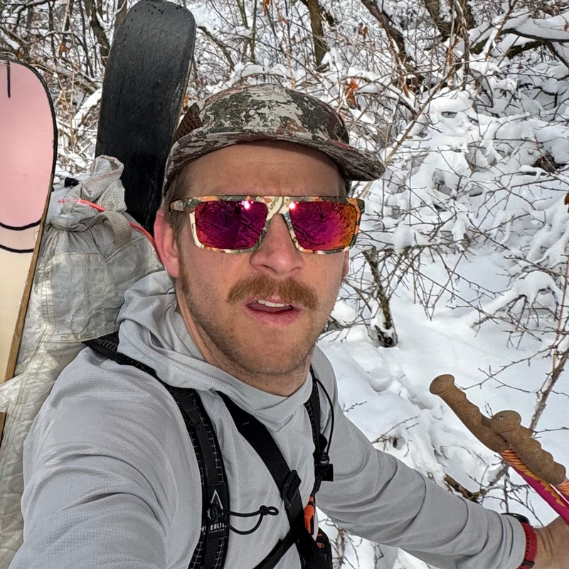 / HDPV Polarized Red | i_am_being_held.JPG | The Actualbush Turboshaft, polarized sunglasses from Pit Viper