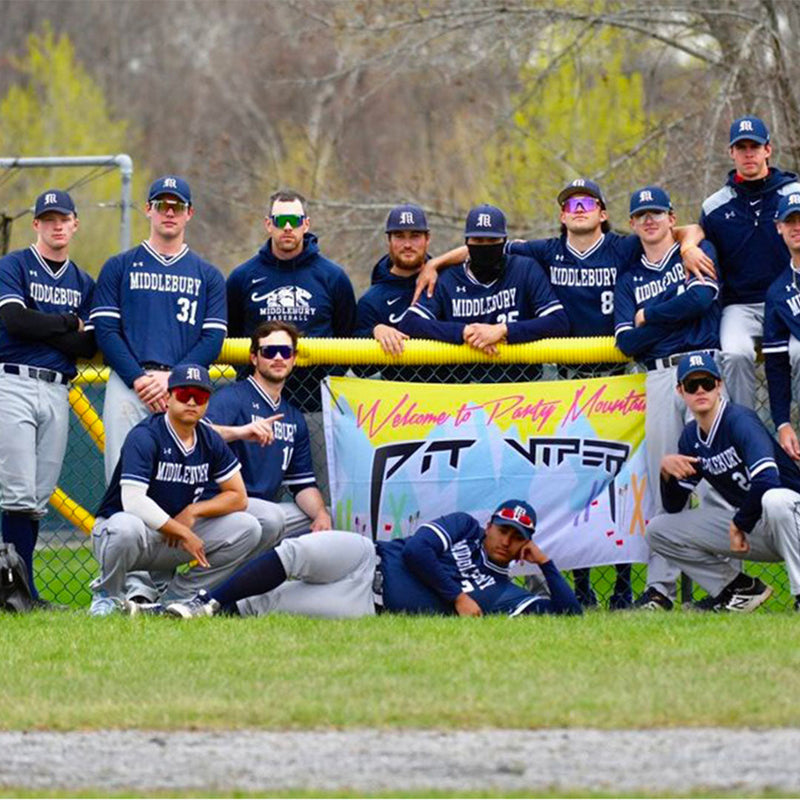 Lifestyle - baseball team with pit viper flag