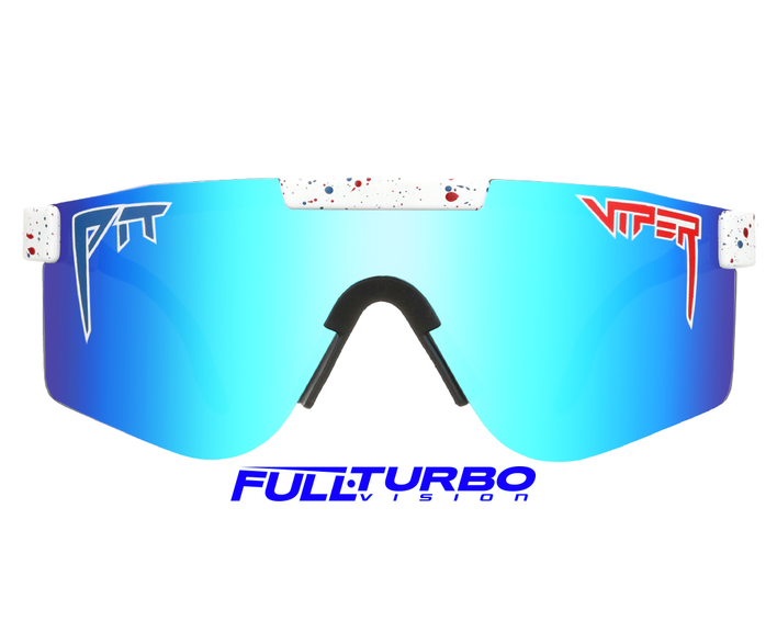 The Absolute Freedom Polarized Double Wide Pit Viper Sunglasses