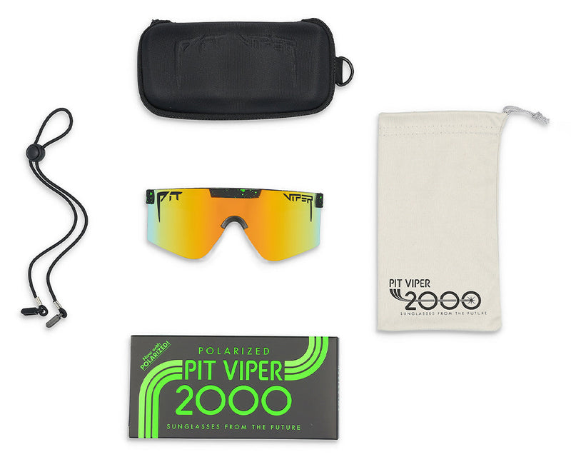 / Polarized Orange | The Monster Bull 2000 from Pit Viper Sunglasses