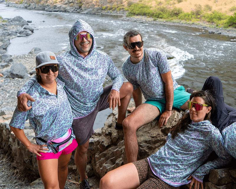 lifestyle - crew decked out in Tflex gear